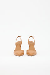 Fendi Leather First Slingback Heel
