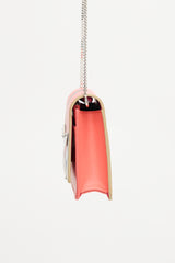 Fendi Leather Monster Wallet On Chain Bag