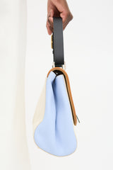 Fendi Leather & Canvas Silvana Bag