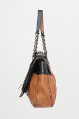 Fendi Leather & Patent B Bag