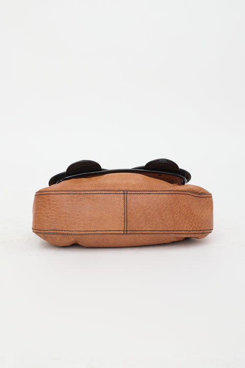 Fendi Leather & Patent B Bag