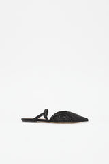 Fendi Mesh Pointed Toe Mule