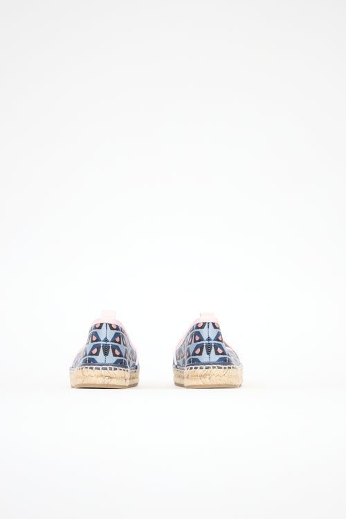 Fendi Monster Espadrille Flat