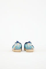 Fendi Nylon Printed Espadrille Flat