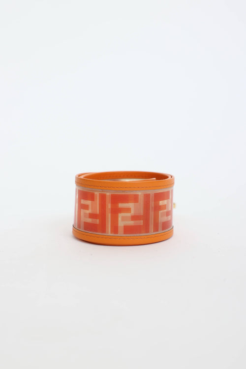 FendiFF Print Bag Strap