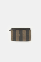 Fendi Vintage Pequin Pouch