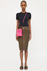 Fendi Sunshine Shopper Mini Bag