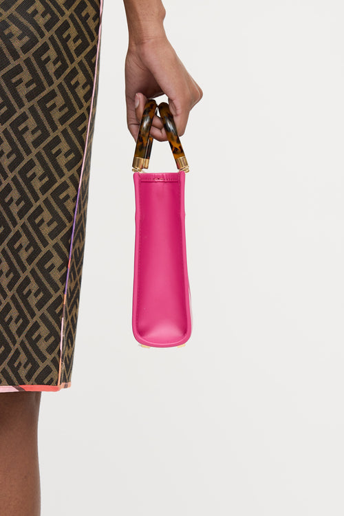Fendi Sunshine Shopper Mini Bag