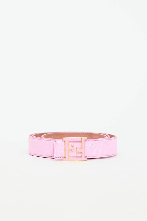 Fendi Vitello Elite FF Belt