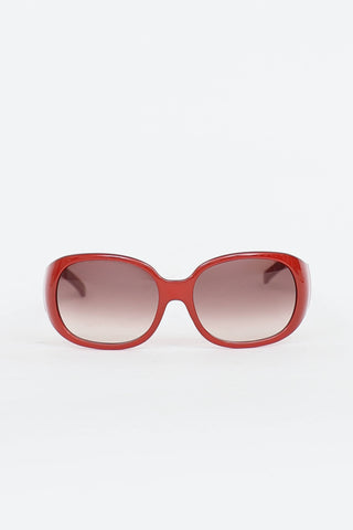Fendi FS354 Oval Sunglasses
