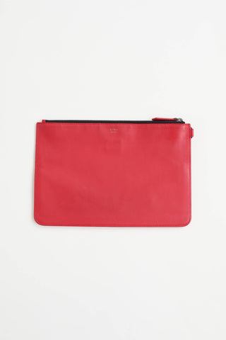 Fendi Leather Monster Eyes Pouch