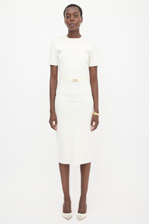 Fendi Reversible Jersey Jacquard Set