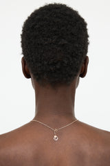 Fendi F is Fendi Logo Motif Necklace