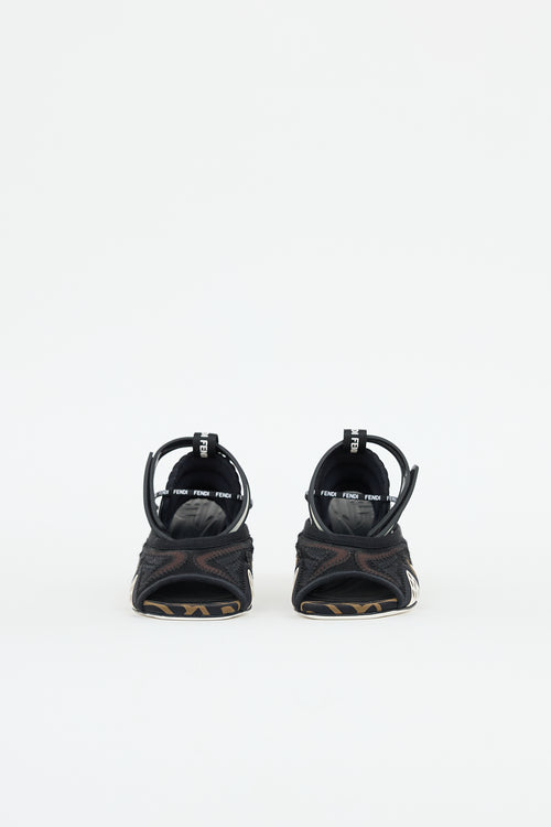 Fendi Technical Mesh FFreedom Heel