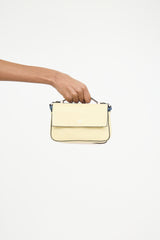 Fendi Blue & Multicolour Leather Vitello Dolce Bow Bag