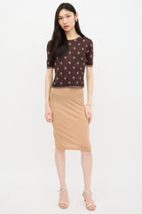 Fendi Vintage Knit FF Top