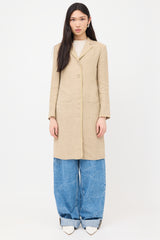 Fendi Vintage Linen Coat