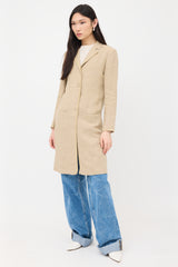 Fendi Vintage Linen Coat