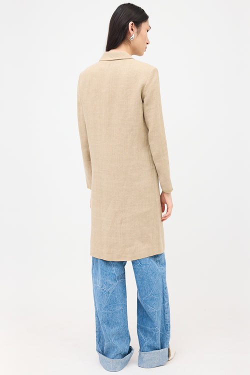 Fendi Vintage Linen Coat