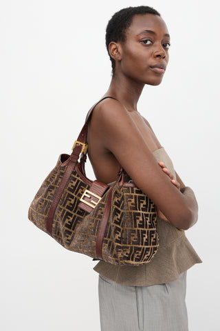 Fendi Vintage Zucca Tote Bag