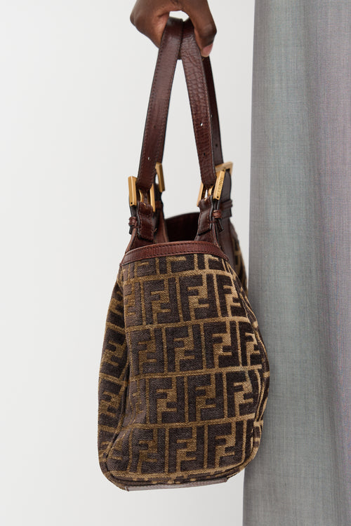 Fendi Vintage Zucca Tote Bag