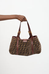 Fendi Vintage Zucca Tote Bag