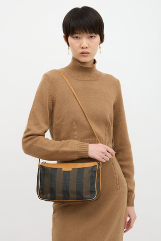 Fendi Vintage Pequin Stripe Bag