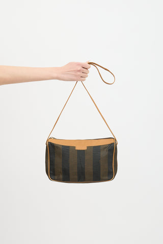 Fendi Vintage Pequin Stripe Bag