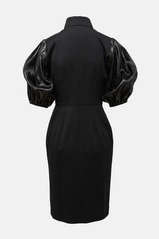 Fendi Vintage Zip Midi Dress