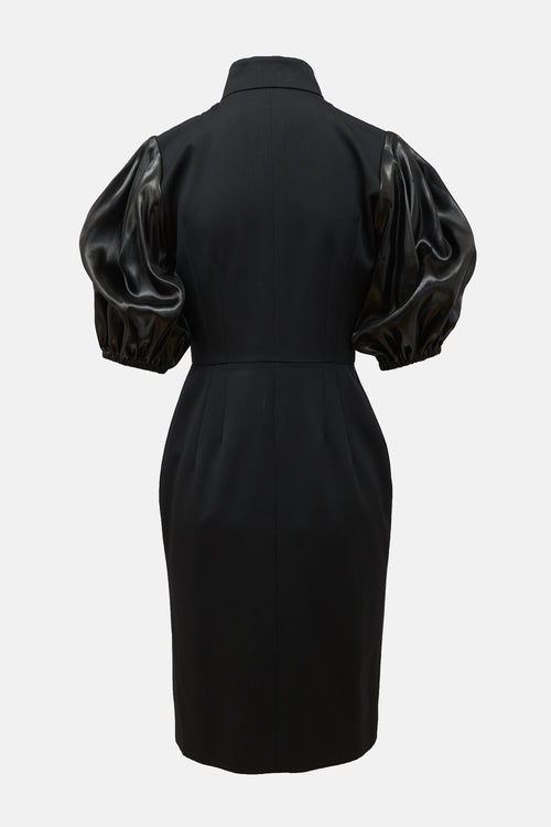 Fendi Vintage Zip Midi Dress