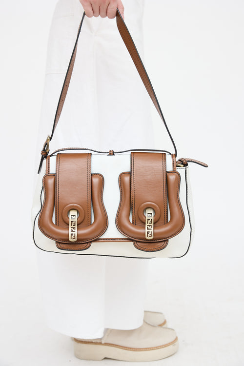 Fendi Buckle Shoulder Bag