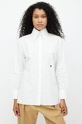 Fendi White Monogram Shirt