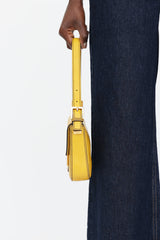 Fendi Leather Baguette Enamel Bag
