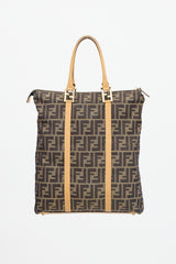 Fendi Zucca Monogram Tote Bag