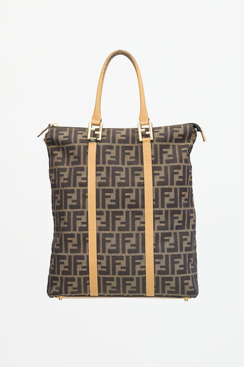Fendi Zucca Monogram Tote Bag