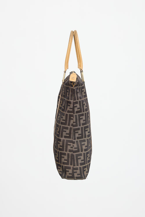 Fendi Zucca Monogram Tote Bag