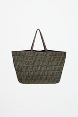 Fendi Zucca Monogram Tote Bag
