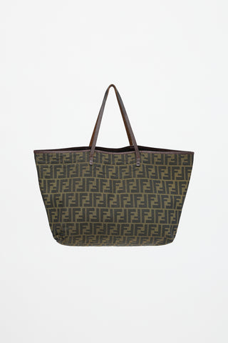 Fendi Zucca Monogram Tote Bag