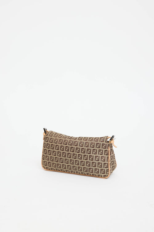 Fendi Zucchino Pochette Shoulder Bag