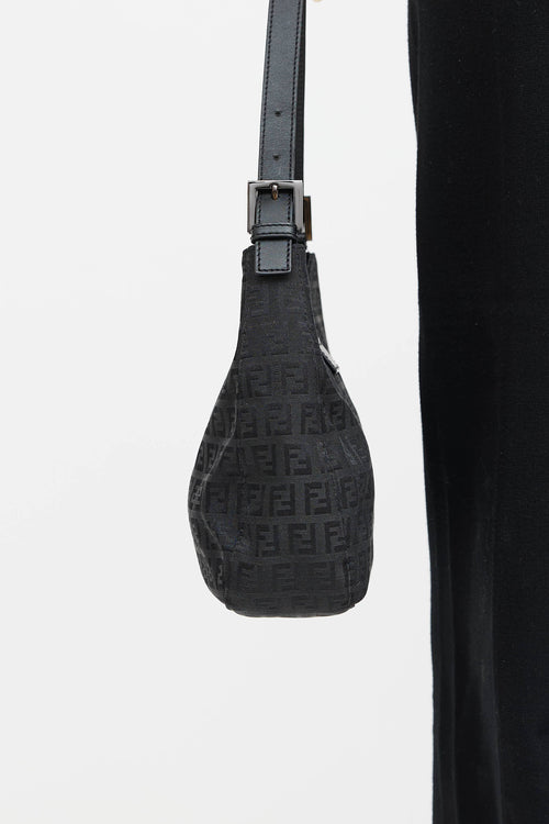 FendiZucchino Canvas Shoulder Bag