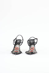 Fendi Metal Feather Sandal