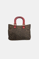 Fendi Vintage Jacquard Small FF Bag