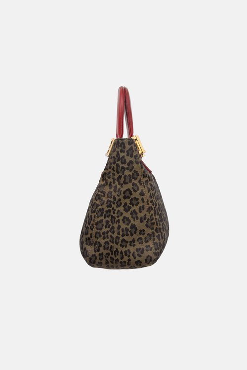 Fendi Vintage Jacquard Small FF Bag