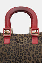 Fendi Vintage Jacquard Small FF Bag