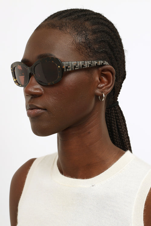 Fendi Black & Brown FS5131 Sunglasses