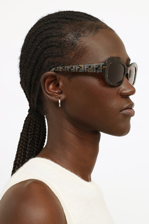 Fendi Black & Brown FS5131 Sunglasses
