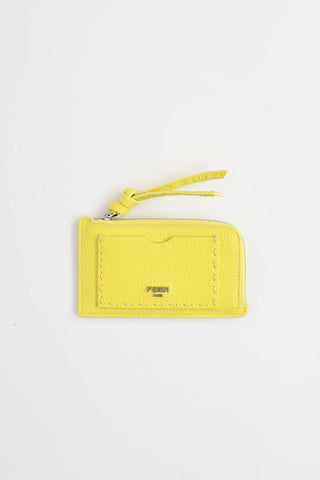 FendiPeekaboo Card Holder Wallet