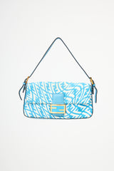Fendi 2021 Coated Canvas FF Vertigo Baguette  Bag