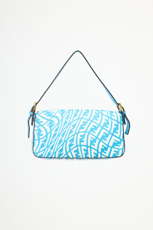 Fendi 2021 Coated Canvas FF Vertigo Baguette  Bag