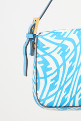 Fendi 2021 Coated Canvas FF Vertigo Baguette  Bag